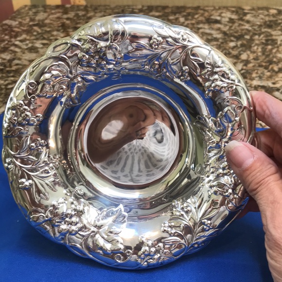 Pilgrim Silver-plate Bowl - Candy Dish Vintage. - Picture 4 of 10
